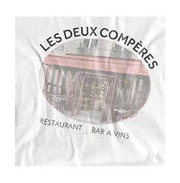 Logovision Men's Emily Paris Les Deux Compres T-Shirt