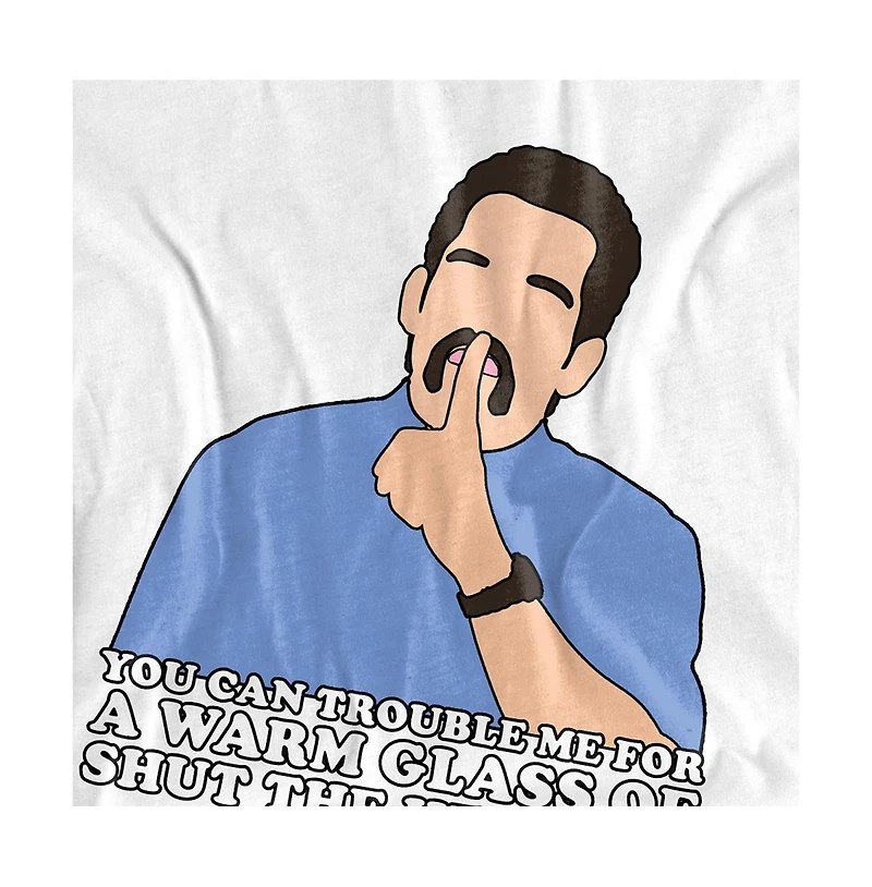 Logovision Men's Happy Gilmore Shut Up T-Shirt
