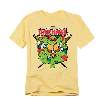 Logovision Men's Tmnt Cool But Crude Raphael T-Shirt