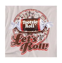 Logovision Men's Tootsie Roll Lets Roll! T-Shirt