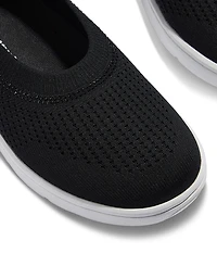 FitFlop Women's Super-q Crystal-Trim Knit Ballerina Flats