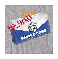 Logovision Men's White Castle Crave Case T-Shirt
