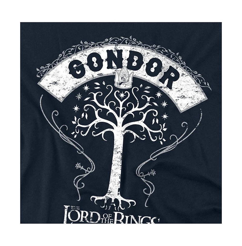 Logovision Men's Lord Of The Rings Tree Gondor T-Shirt