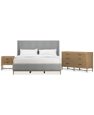A.r.t. Furniture Loft 3-Pc. King Set (Bed, Dresser & Nightstand)