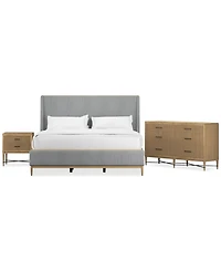A.r.t. Furniture Loft 3-Pc. King Set (Bed, Dresser & Nightstand)