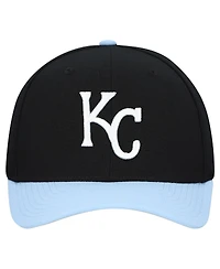 Mitchell & Ness Men's and Women's Black Kansas City Royals Basic Coop Pro Adjustable Hat
