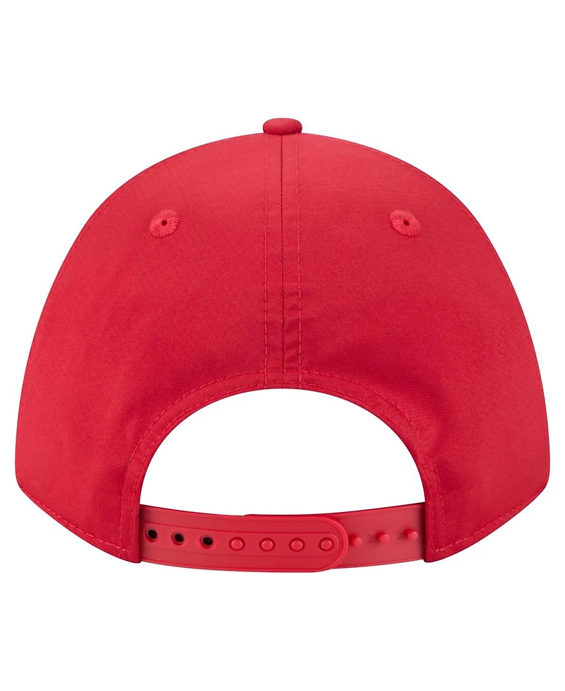 New Era Men's White/Scarlet San Francisco 49ers Adventure Gradient 9FORTY M-Crown A-Frame Adjustable Hat
