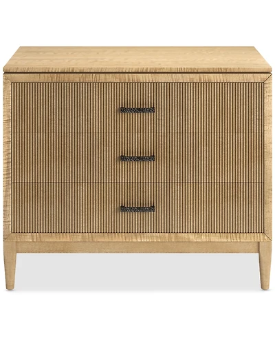 A.r.t. Furniture Loft 32" Wood 3-Drawer Bedside Chest