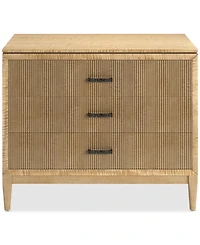 A.r.t. Furniture Loft 32" Wood 3-Drawer Bedside Chest