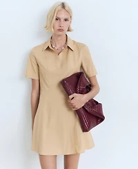 Mango Women's Short Shirt Dress