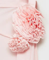 Mango Women's Flower Detail Draped Blouse