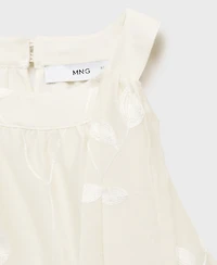 Mango Women's Knot Detail Halter-Neck Top
