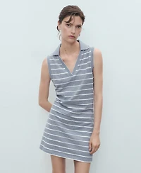 Mango Women's Short Polo-Style Dress