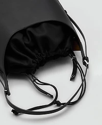 Mango Women's Buckle Shopper Bag