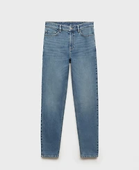 Mango Women's New Mom Comfort High-Rise Jeans