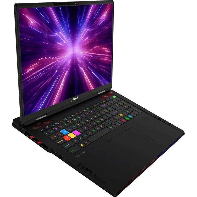 Msi Raider 18 Hx Ai A2XWIG-014US 18" Uhd+ 120Hz Gaming Laptop, Intel Core Ultra 9-285HX 2.8GHz, 64GB Ram, 4TB Ssd, Nvidia GeForce Rtx 5080 16GB, Windo