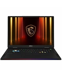 Msi Raider 18 Hx Ai A2XWIG-014US 18" Uhd+ 120Hz Gaming Laptop, Intel Core Ultra 9-285HX 2.8GHz, 64GB Ram, 4TB Ssd, Nvidia GeForce Rtx 5080 16GB, Windo