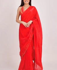 Raas Women's Jacquard Pre-Stitched Saree