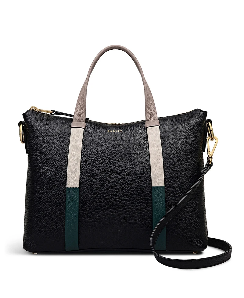 Radley London Waterloo Way Medium Zip Top Satchel Bag