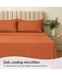 Queen 2PC Ultra Soft Silky Solid Performance Pillowcase Set