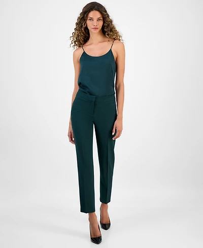 Bar Iii Women's Bi-Stretch Straight-Leg Dress Pants, Created for Macy's