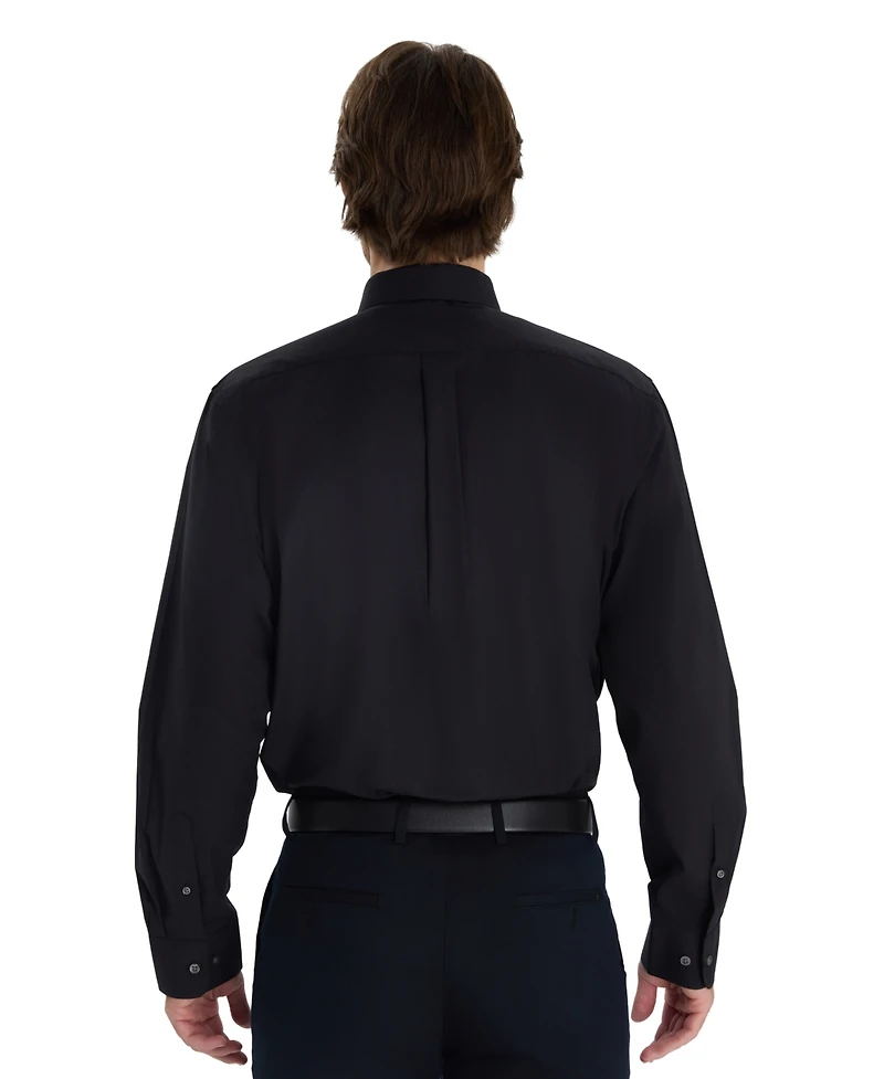 Club Room Men's Regular Fit Solid Dress Shirt, Macy's Exclusive