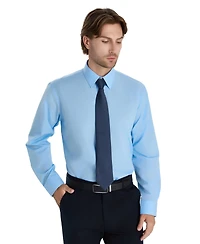 Club Room Men's Regular Fit Solid Dress Shirt, Macy's Exclusive