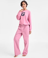 Gap Women's French Terry Crewneck Pajama Top