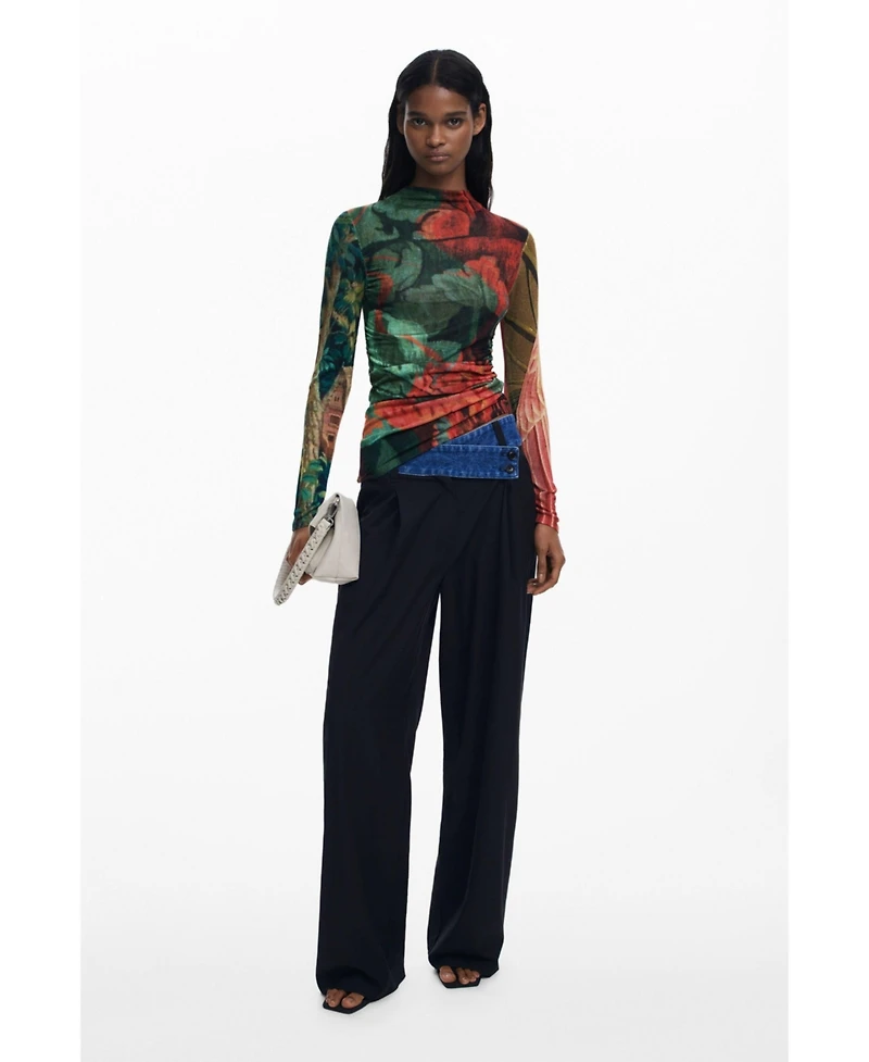 Desigual Women's Sweater designed by Mr. Christian Lacroix