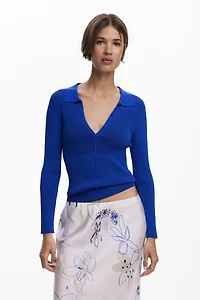 Desigual Women's Fine buttoned sweater