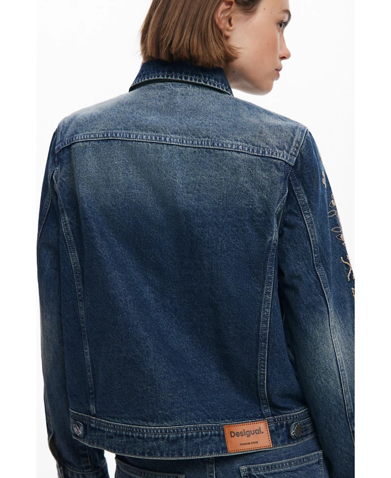 Desigual Women's Mirror denim jacket