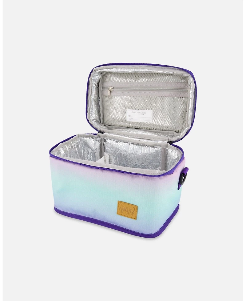 Deux par Deux Girl Lunch Box Purple Gradient - Toddler|Child