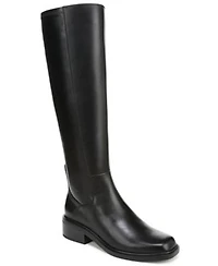 Franco Sarto Womens Gisella Square Toe Zip Tall Boots Regular Wide Calf
