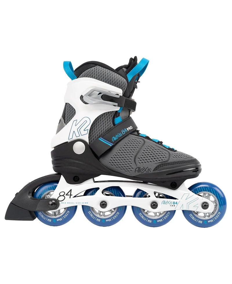 K2 Alexis 84 Pro Gray-Blue Womens Inline Skates