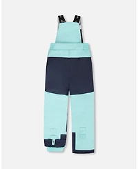 Deux par Girl Two-Piece Play Snowsuit Turquoise Blue - Toddler|Child