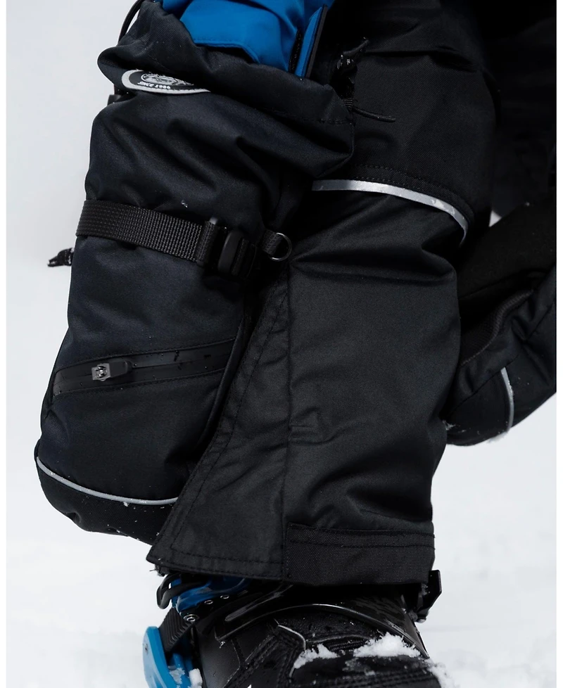 Deux par Kids Unisex Winter Mittens Teknik Black