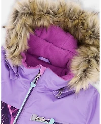 Deux par Girl Two-Piece Play Snowsuit Dark Purple