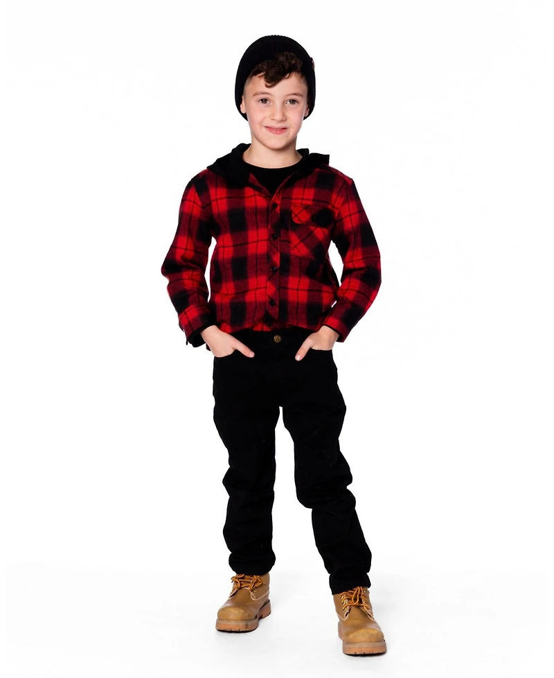 Deux par Boy Stretch Twill Pants Black