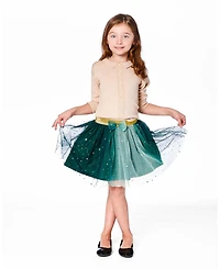 Deux par Girl Mesh Skirt with Bow for est Green - Toddler|Child