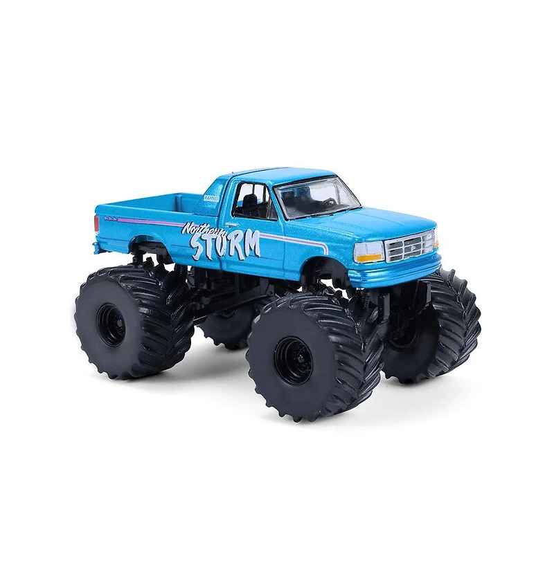 Greenlight 1/64 1993 Ford F-250, Northern Storm, Kings of Crunch Series