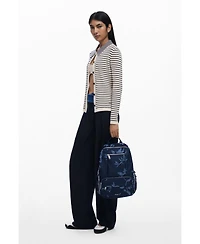 Desigual Women's Small devore denim backpack