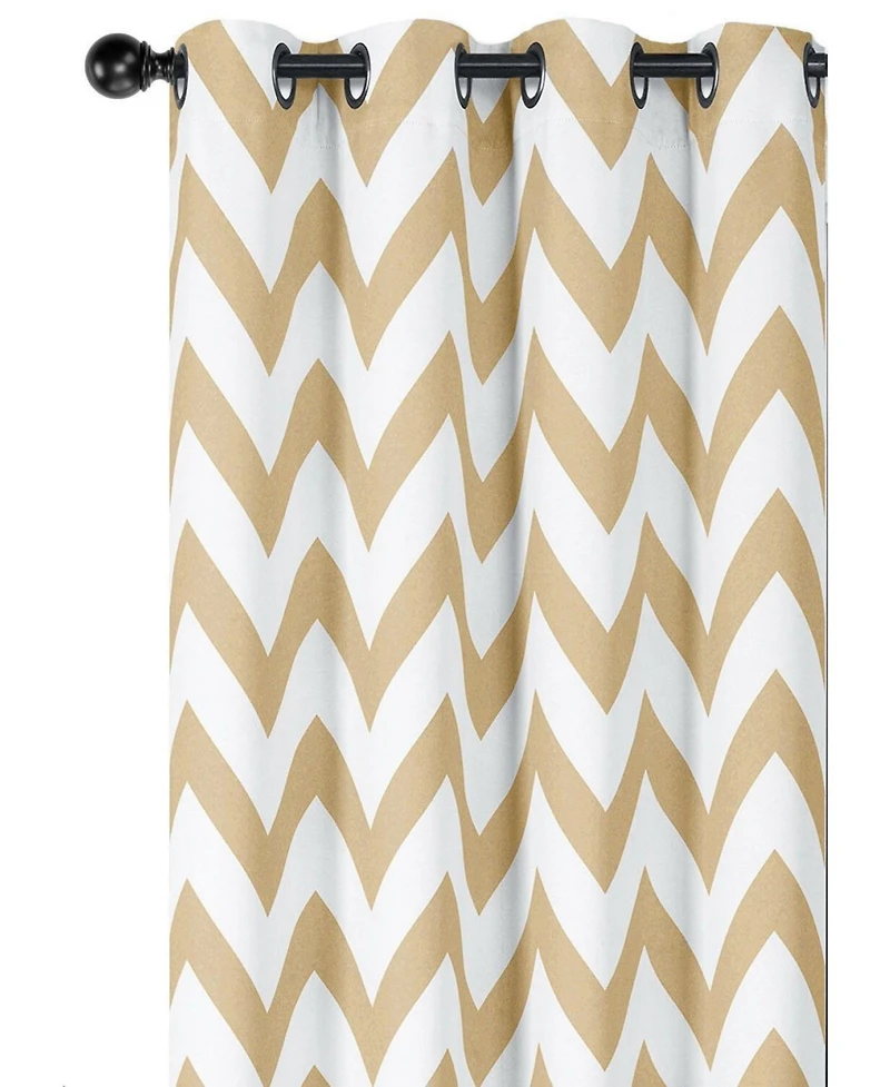 GoodGram 2 Pack: Hotel Thermal Grommet 100% Blackout Curtains