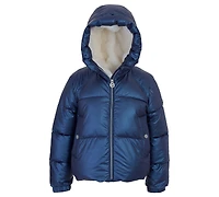 Michael Kors Big Girls Hooded Puffer Jacket