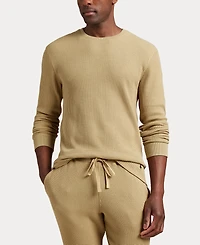 Polo Ralph Lauren Men's Crew Neck Ribbed Cuff Sleep Shirt