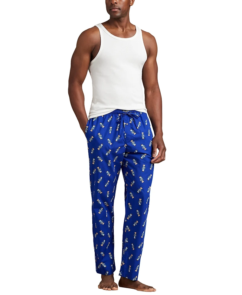 Polo Ralph Lauren Men's Bear Printed Pajama Pants
