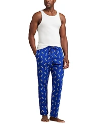 Polo Ralph Lauren Men's Bear Printed Pajama Pants