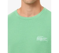 Lacoste Men's Small Croc Thermal Long Sleeve T-Shirt