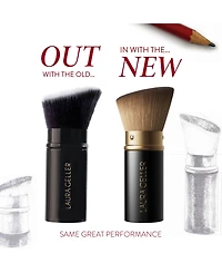 Laura Geller Beauty Retractable Angled Kabuki Brush