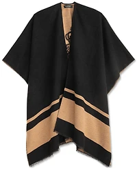Lauren Ralph Lauren Crest Jacquard Ruana