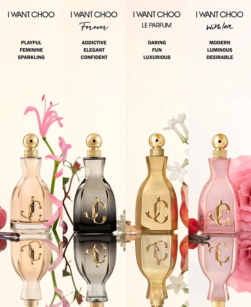 Jimmy Choo I Want Choo With Love Eau de Parfum, 2 oz.
